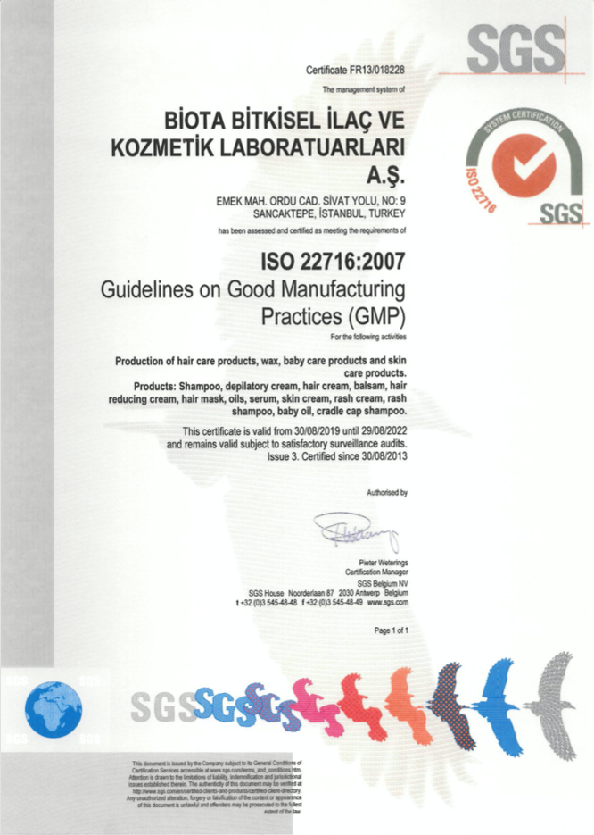 ISO 22716 - 2007