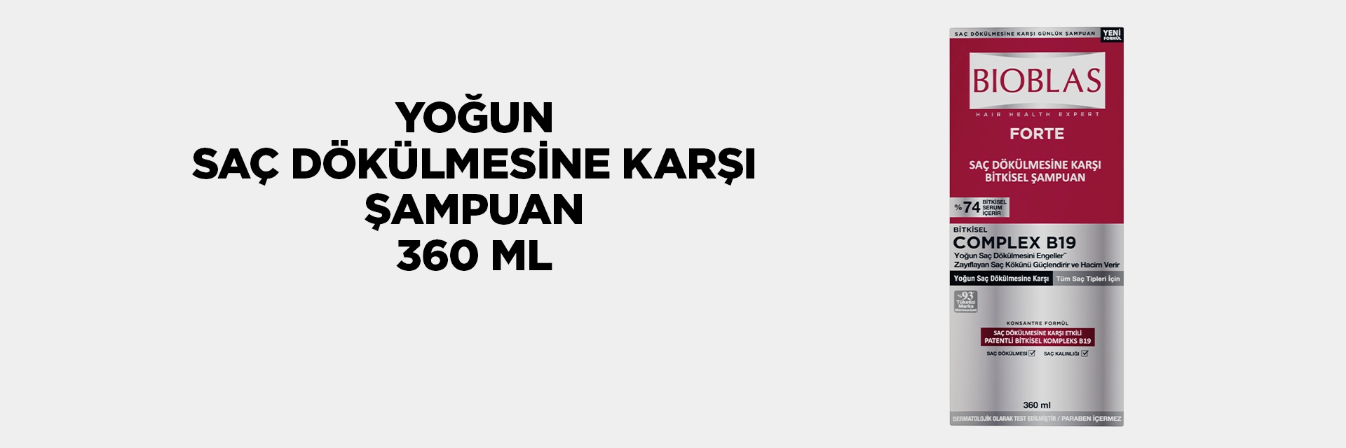 Yoğun Saç Dökülmesine Karşı