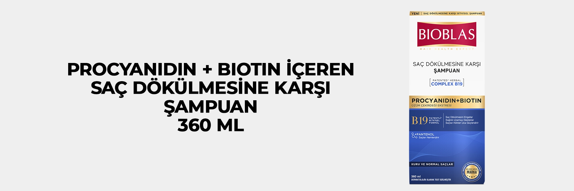 Kuru ve Normal Saçlar İçin Saç Dökülmesine Karşı Şampuan