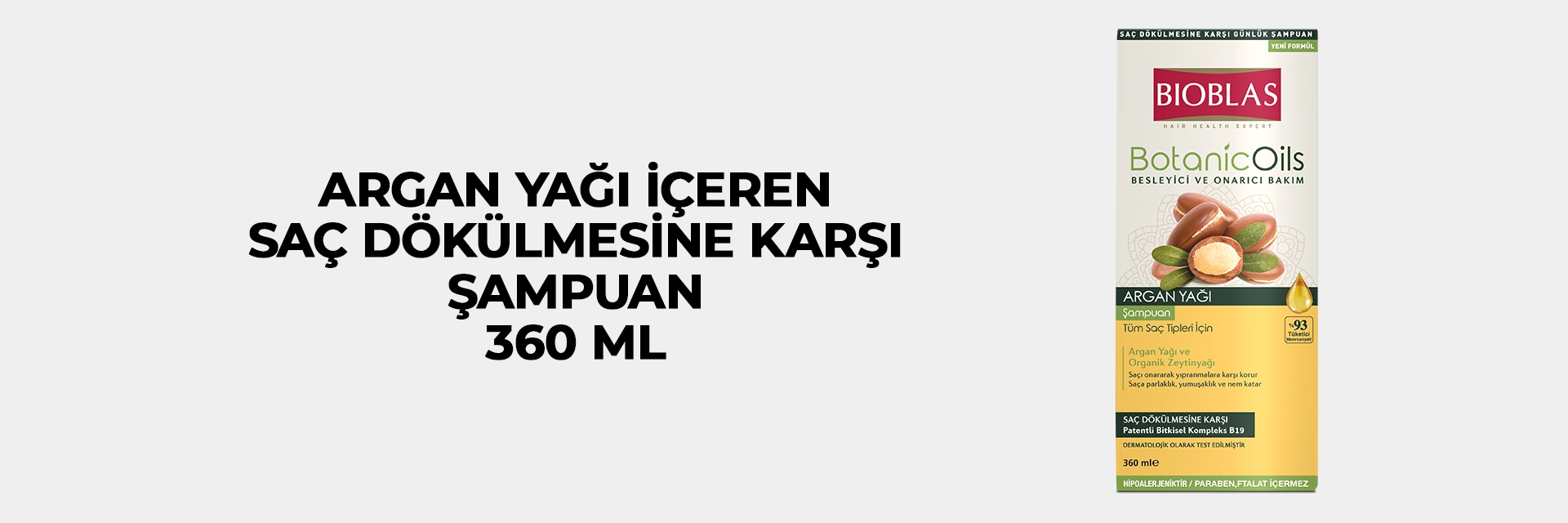 Besleyici Saç Dökülmesine Karşı Şampuan