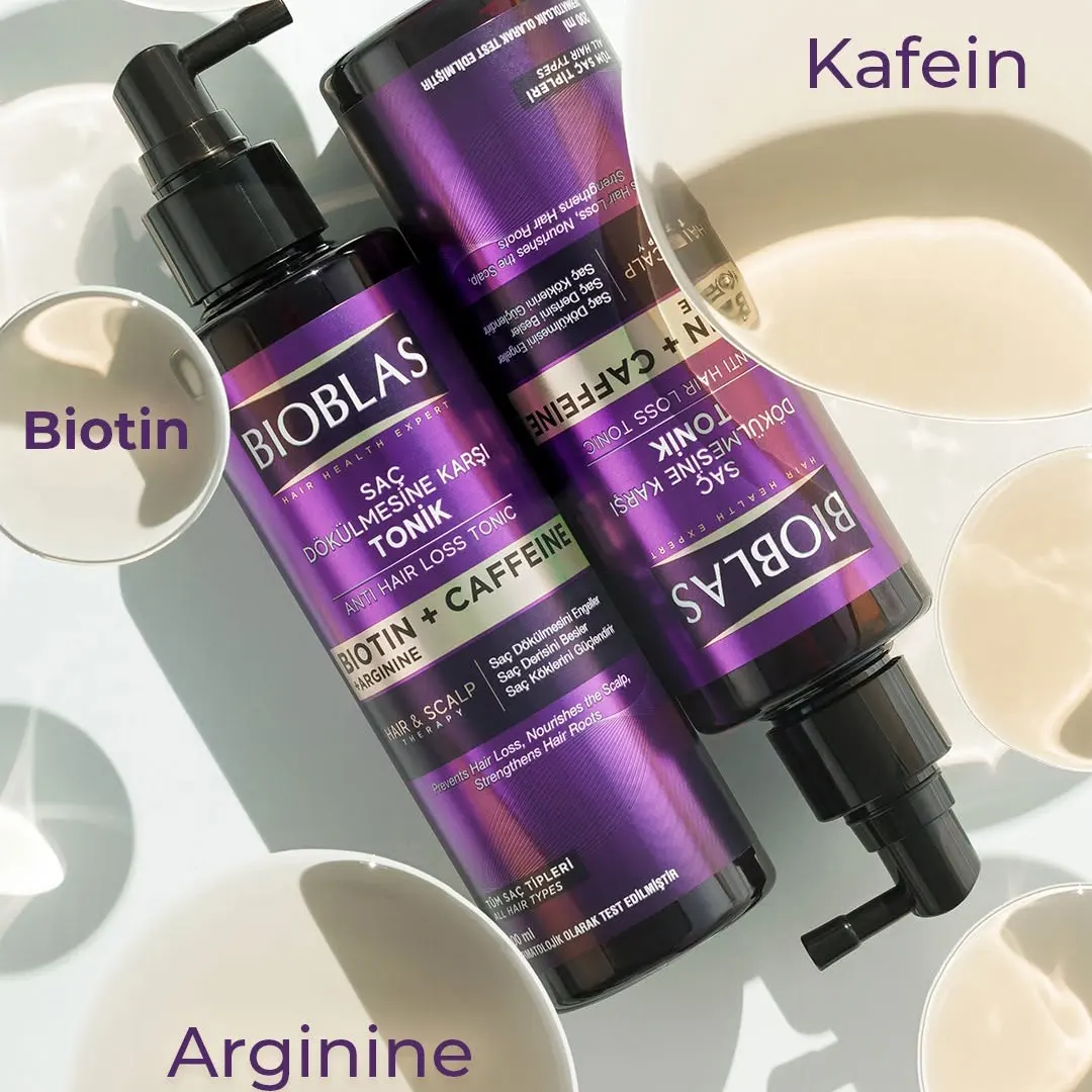 3 güçlü aktif bir arada! Bioblas Saç Dökülmesine Karşı Tonik