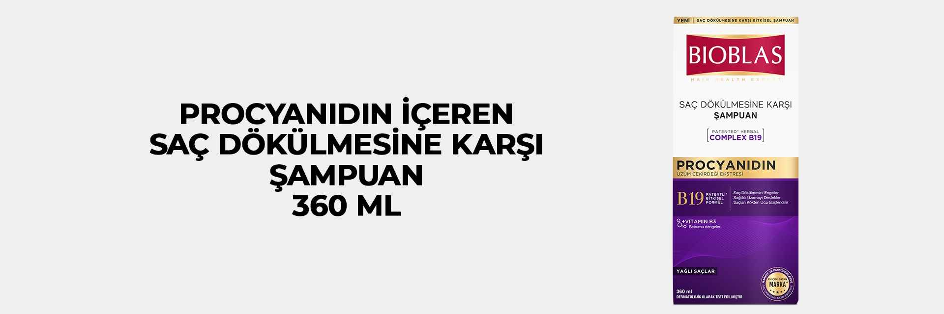 Yağlı Saçlar için Saç Dökülmesine Karşı Şampuan