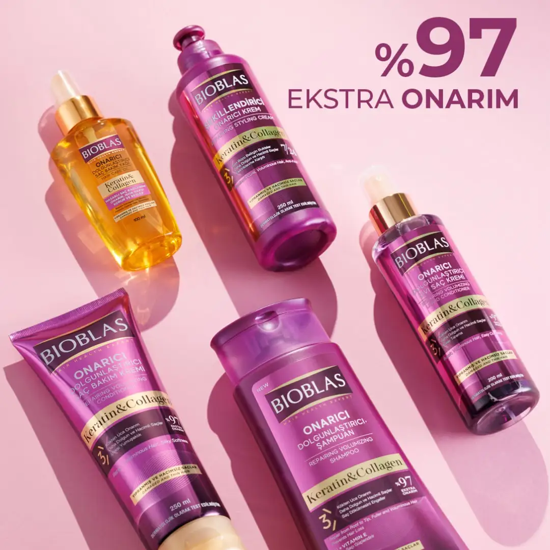 Saçlarının gücünü ikiye katla💜